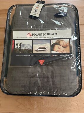 Polartec Berkshire Blanket Twin Softec Blanket - Gray